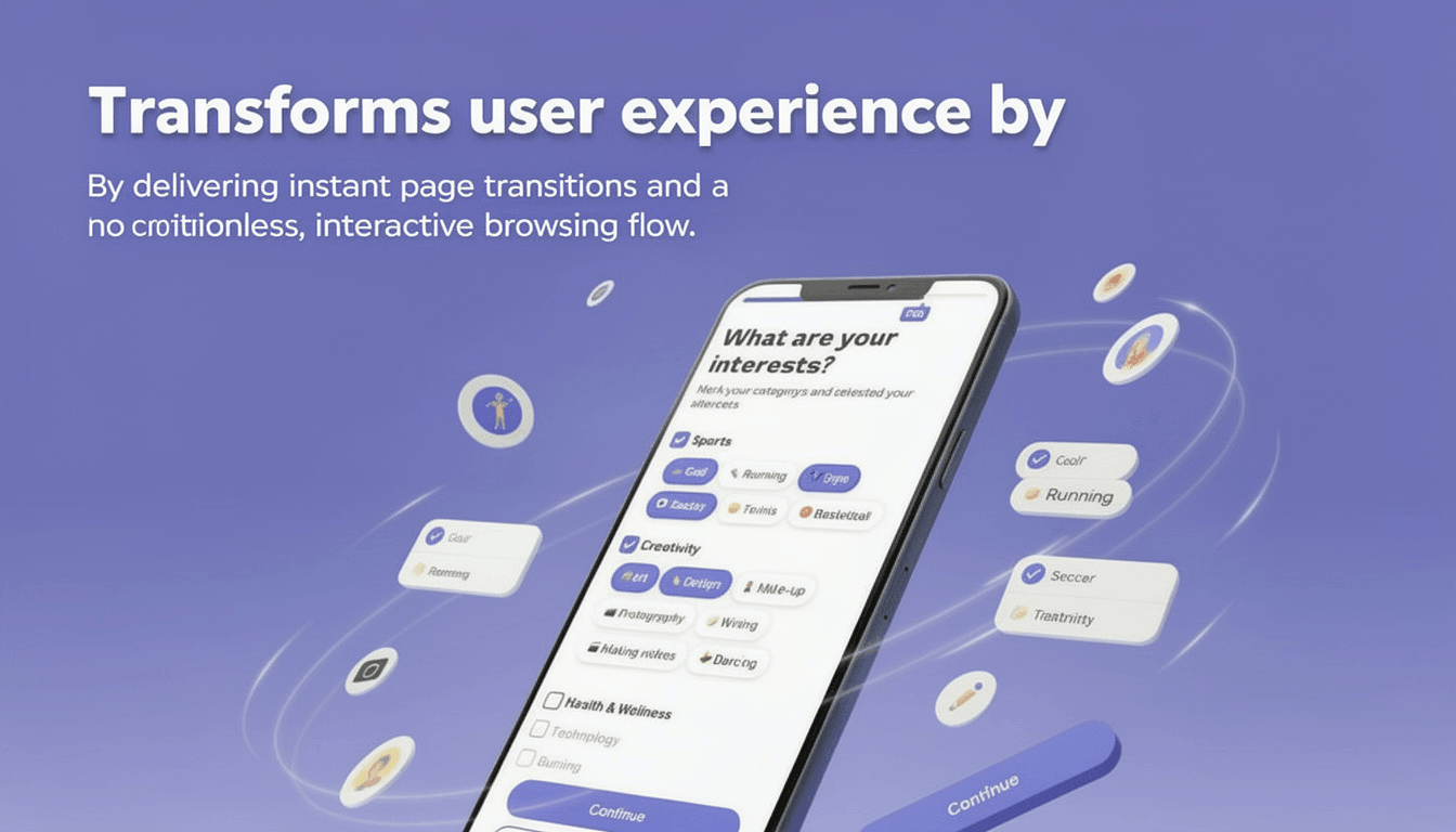 Transforms user experience