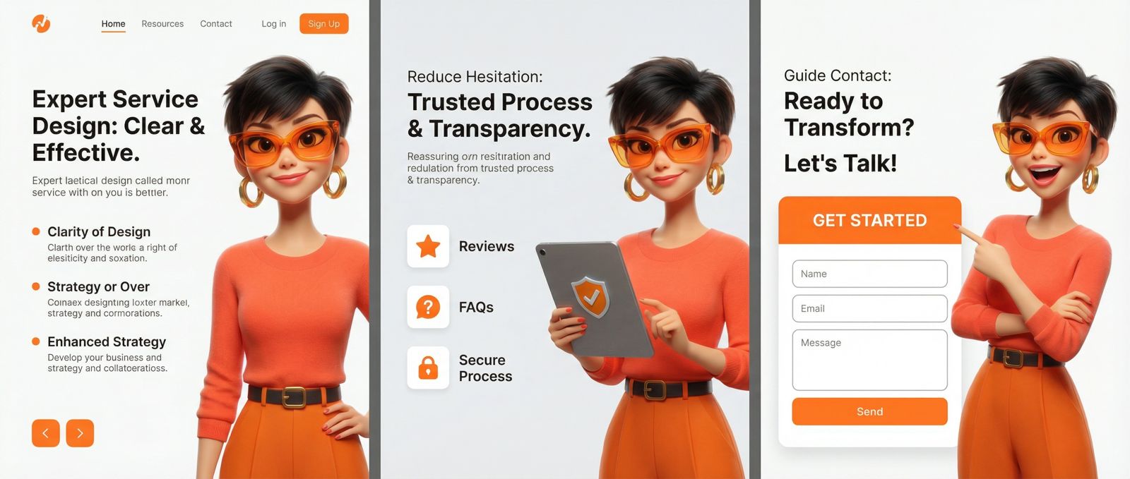 Service Page Redesign